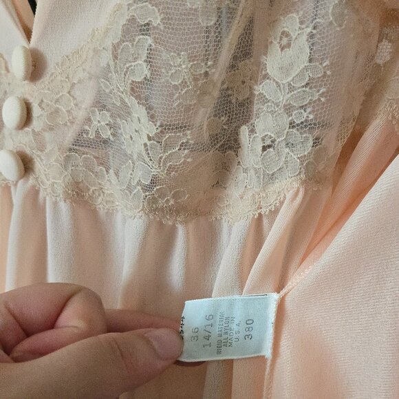 Vintage Designer Collection by Formfit Rogers Babydoll Peignoir Set - Picture 16 of 16